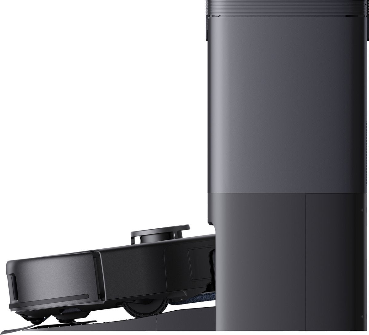 eufy Clean X10 Pro Omni Robotstofzuiger met dweil - Robot Vacuum 8000 Pa zuigkracht, tapijt detectie AI-obstakel vermijding, wast en droogt de dweil, automatisch legen en vullen