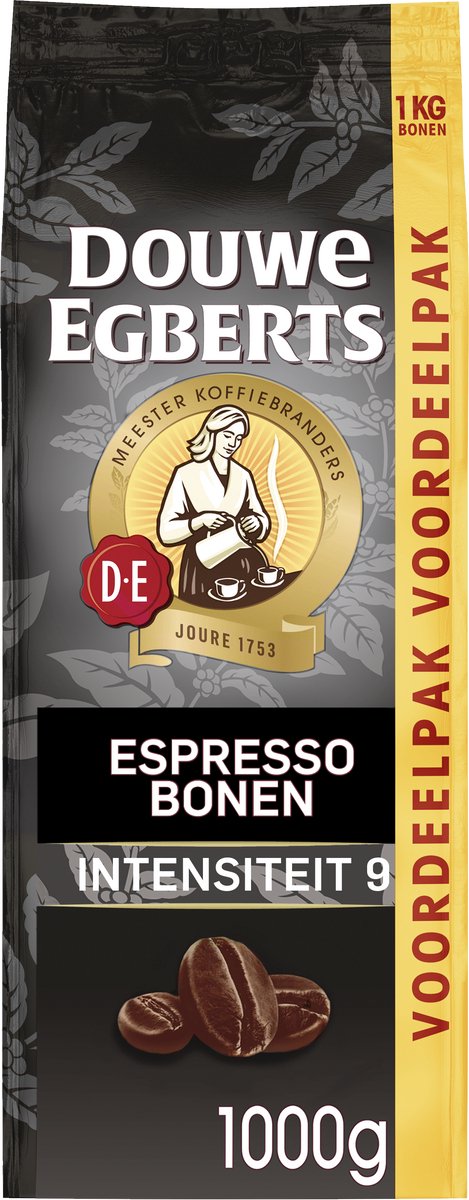 Douwe Egberts Espresso Koffiebonen - 8 x 1KG