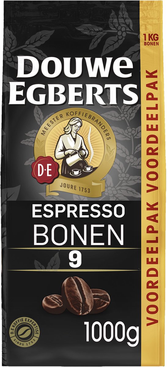Douwe Egberts Espresso Koffiebonen - 8 x 1KG