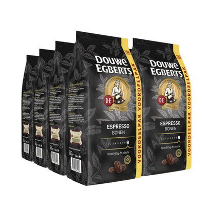 Douwe Egberts Espresso Koffiebonen - 8 x 1KG