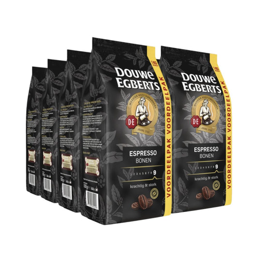 Douwe Egberts Espresso Koffiebonen - 8 x 1KG